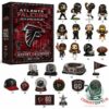 Atlanta Falcons 60th Anniversary Advent Calendar - entire collection of 24 numbered items displayed