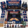 Detroit Pistons Collector Edition Monopoly board game set with tin and pieces