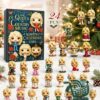 Dolly Parton 2026 Queen of Country Music Advent Calendar - box and character ornaments displayed together