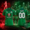 Hong Kong Gentlemens Club x Mexico Soccer Jersey - front and back view