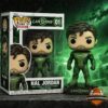 Kyle Chandler Hal Jordan Lanterns Funko Pop Figure - boxed figure beside displayed vinyl figure
