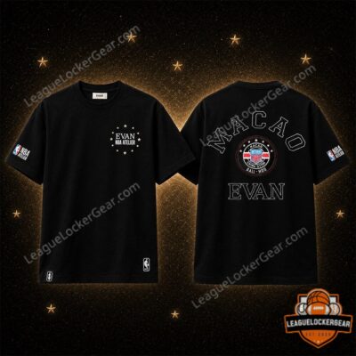 NBA Atelier Macao Evan T-Shirt - front and back views with printed graphics