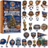 New York Knicks NBA Champions 2026 Advent Calendar - full display of calendar and mini collectibles