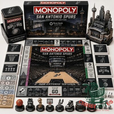 San Antonio Spurs 2026 Monopoly Board Game - complete set with box and game board