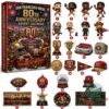 San Francisco 49ers 80th Anniversary Advent Calendar - full range of collectible items