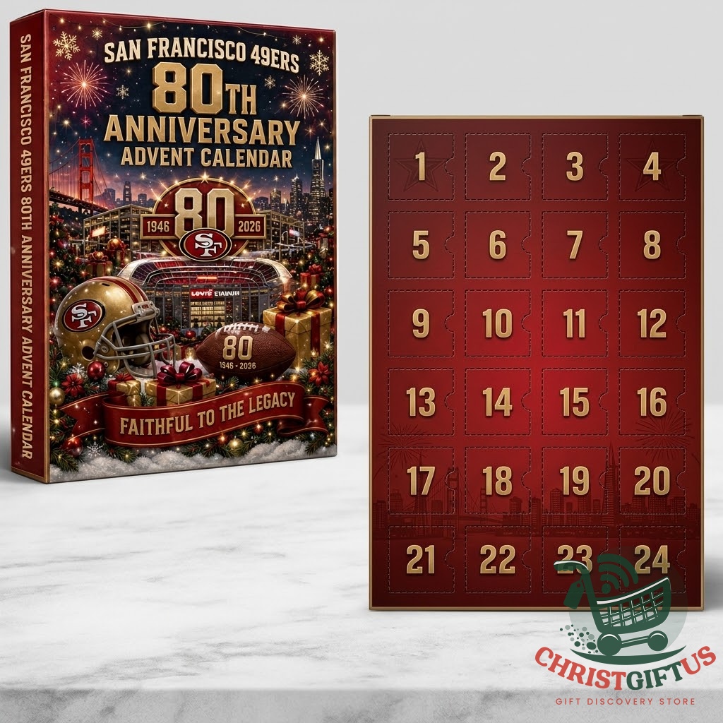 San Francisco 49ers 80th Anniversary Advent Calendar - photo 2