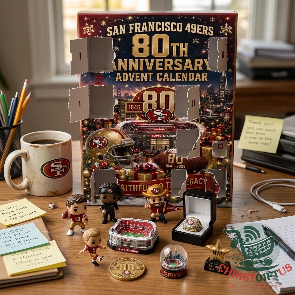 San Francisco 49ers 80th Anniversary Advent Calendar - photo 3
