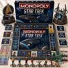Star Trek 2026 Monopoly Board Game - full set with box and game pieces