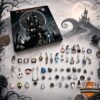 The Nightmare Before Christmas Tim Burton Character Charms Advent Calendar - box and charms displayed together