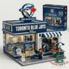 Toronto Blue Jays 50th Anniversary 1976-2026 Building Store Set - complete view with box