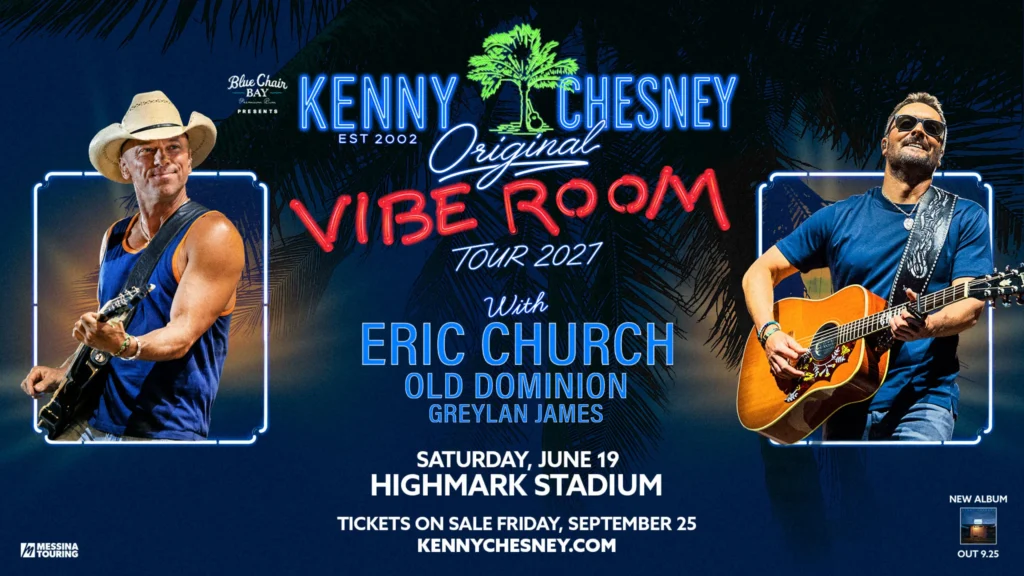 Kenny Chesney Original Vibe Room Tour 2027