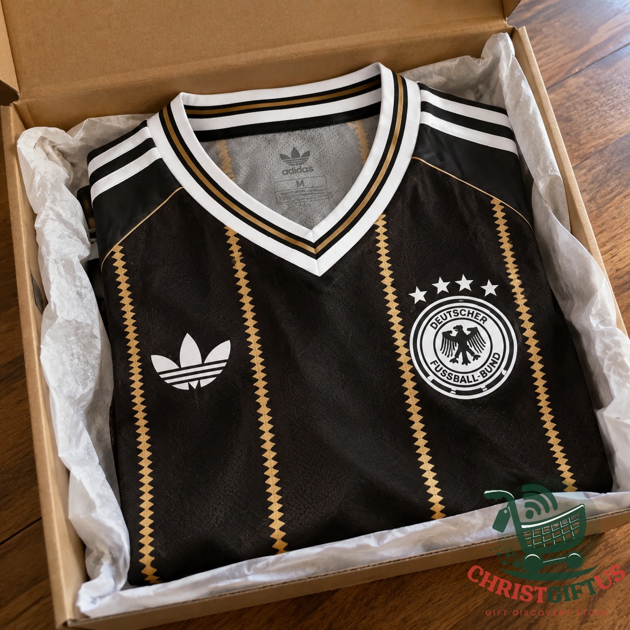 Adidas x Germany 72 Years Partnership Ends Final Football Jersey - back with NAME and 00 print