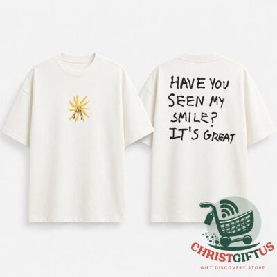 Arda Güler Have You Seen My Smile It's Great T-Shirt - front and back views