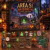 Area 51 Halloween 2026 Advent Calendar - front box view with alien Halloween artwork