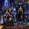 Barbie Duke Blue Devils Halloween 2026 Edition Collectible Figure - front view with open display case