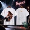 Beyoncé B'Day 20th Anniversary Album Tracklist T-Shirt 2026 - front and back views