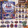 Buffalo Bills 66th Anniversary 2026 Advent Calendar - front view with 24 numbered team-themed doors