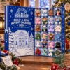 Build-A-Bear Workshop 2026 Christmas Advent Calendar - open front view with 24 plush compartments