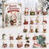 Bunny Christmas 24 Acrylic Ornaments Advent Calendar 2026 - box with assorted bunny ornament designs