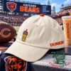 Chicago Bears Dunkin 2026 Cap - front and side view with drink graphic