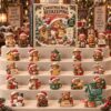 Christmas Bear Beekeeping Advent Calendar 2026 - front box artwork with displayed bear ornaments