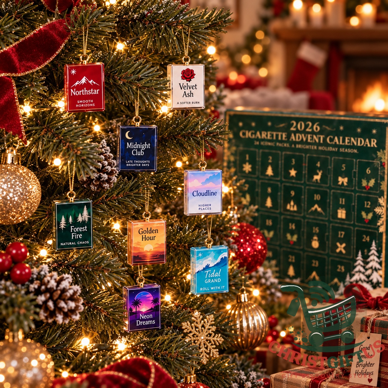 Cigarette 2026 24 Collectible Ornament Advent Calendar - photo 3