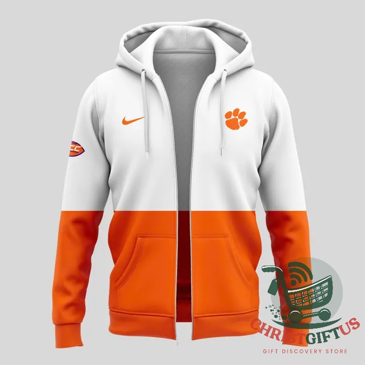 Clemson Tigers Coach Dabo Swinney Zip Hoodie 2026 - photo 2
