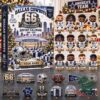 Dallas Cowboys 66th Anniversary Christmas 2026 Advent Calendar - front box and collectible figures