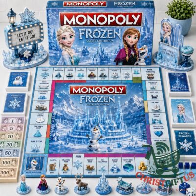 Disney Frozen Collector Edition Board Game 2026 - boxed set with board, cards, tokens, and playing pieces