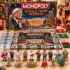 Donald Trump Christmas 2026 Monopoly Board Game - front box and board layout