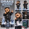 Drake IceMan 2026 3D Vinyl Figure - front, side, back, and close-up views with display box