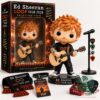 Ed Sheeran Loop Tour 2026 Collectible Figure - front view with display box and guitar