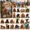 Forest Bear 2026 Advent Calendar - full box and bear figures