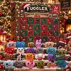 Fuggler Christmas 2026 Advent Calendar - front view with 24 numbered compartments