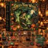 Green Fairy Witch Halloween 2026 Advent Calendar - front box artwork with witch and cauldron