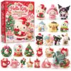 Hello Kitty Christmas 2026 Advent Calendar - front box with festive character collection