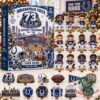 Indianapolis Colts 73rd Anniversary 2026 Advent Calendar - front view with collectible figures