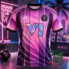 Inter Miami x Grand Theft Auto VI The Leonida Kit Football Jersey - front view
