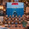 Jaws 2026 24 Days of Terror Advent Calendar - front view with numbered doors