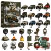 Jeep 85th Anniversary 2026 Advent Calendar - box and numbered miniature contents