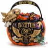 Led Zeppelin 58th Anniversary Halloween 2026 Candy Bucket - front view with winged rocket accent