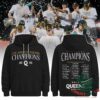 Los Angeles Queens 2026 WPBL Inaugural Champions Hoodie - front and back views