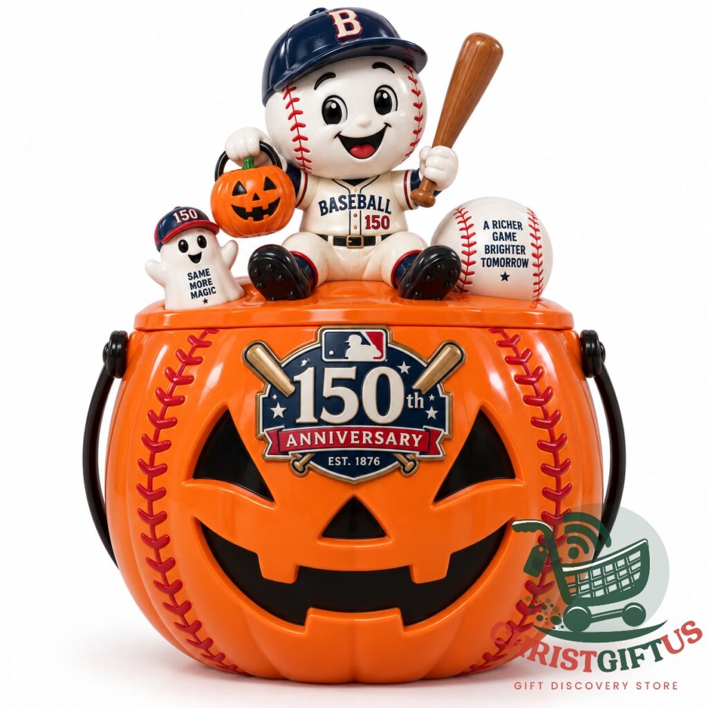 Major League Baseball 150th Anniversary 2026 Halloween Candy Bucket