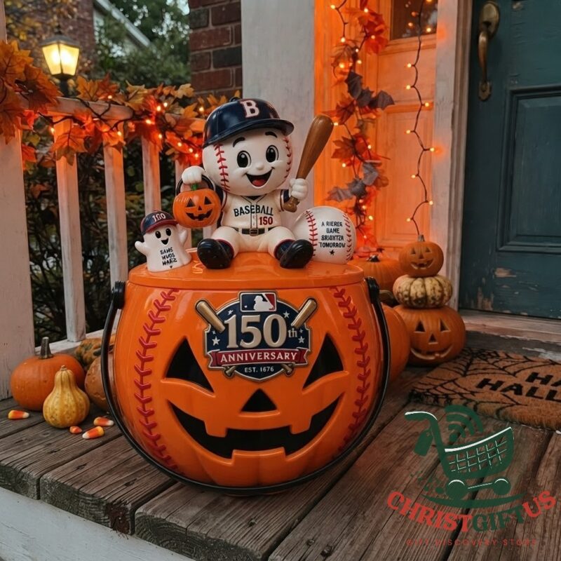 Major League Baseball 150th Anniversary 2026 Halloween Candy Bucket