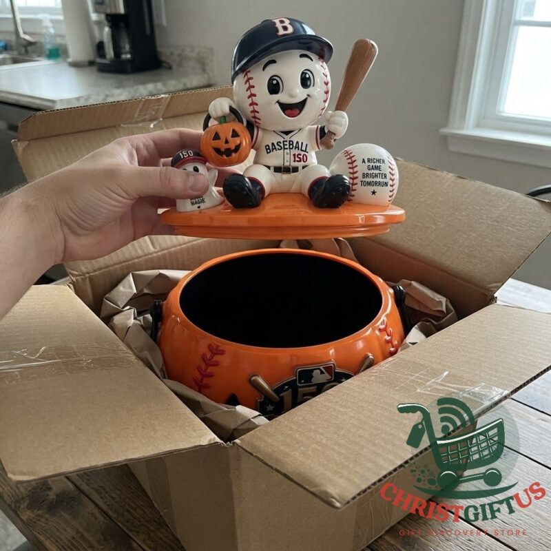 Major League Baseball 150th Anniversary 2026 Halloween Candy Bucket