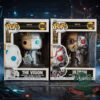 Marvel Vision and Ultron Vision Quest Funko Pop Figures - front boxed pair