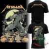 Metallica Halloween 2026 Seek the Wolf in Thyself T-Shirt - full front graphic close-up