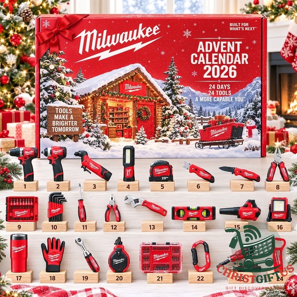 Milwaukee 2026 24-Day 24-Tool Advent Calendar - photo 2