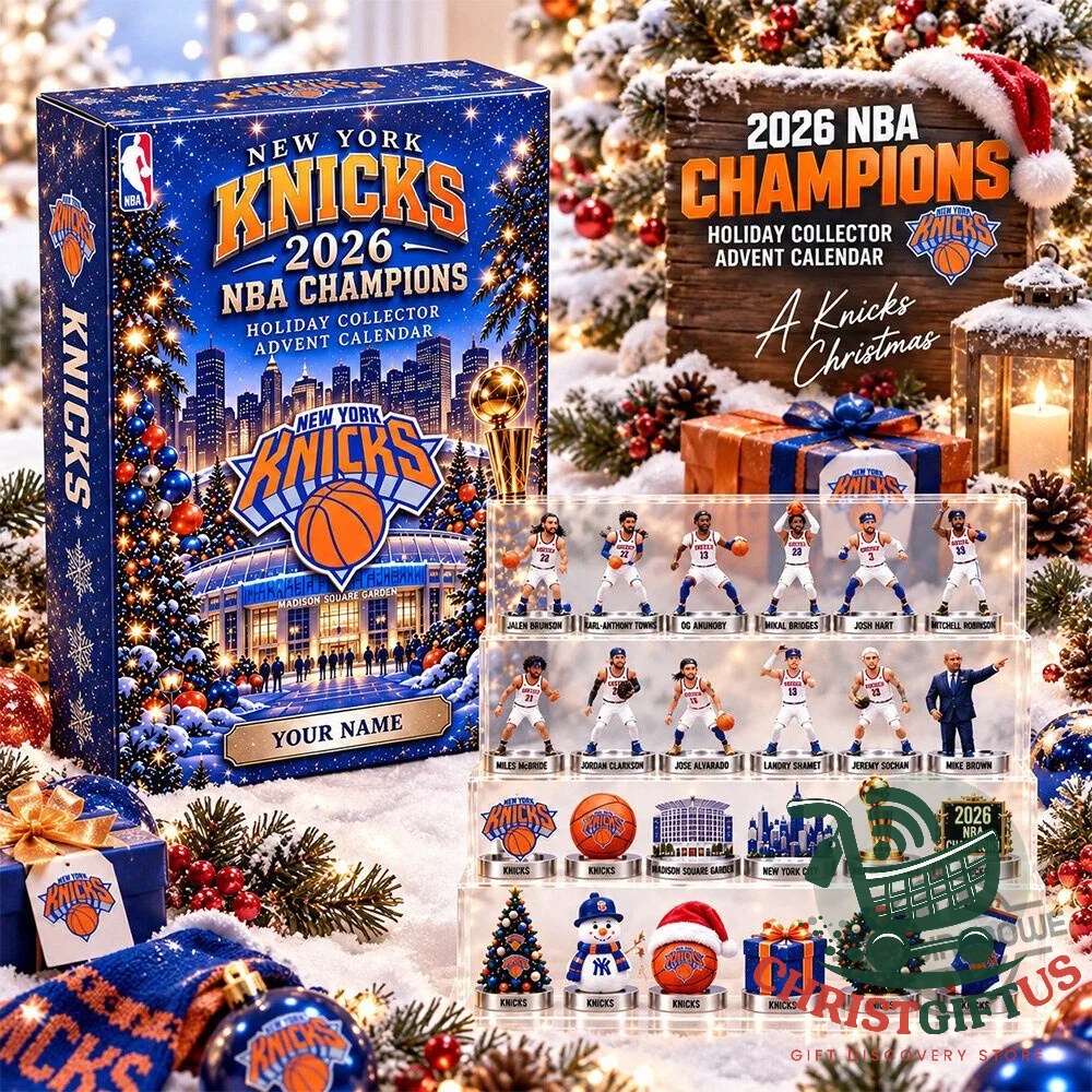 Personalisation panel on the Knicks championship advent calendar