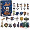 New York Mets 64th Anniversary 2026 Advent Calendar - front view with numbered Mets collectibles